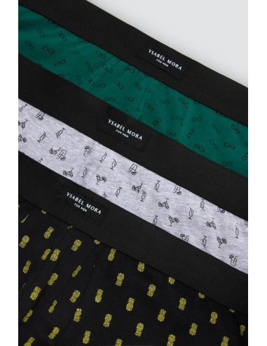 Bóxer de algodón en pack de 3...