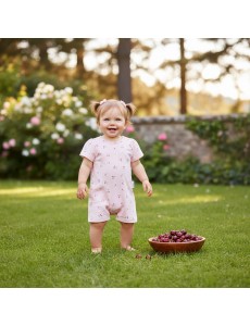 Pelele corto para bebé...