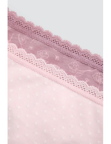 Tanga de algodón en pack de 2...