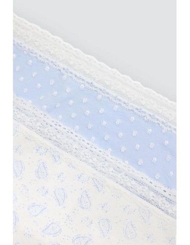 Braga midi de algodón en pack de 2...