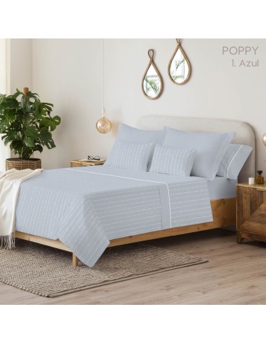 Juego de sábanas marca Serena Poppy