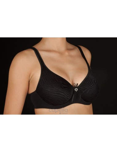 Sujetador con aros y sin relleno...