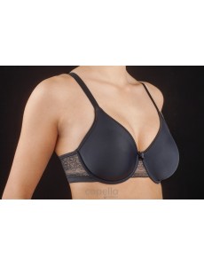 Sujetador con aros y encaje...