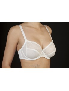 Sujetador con aros y encaje...