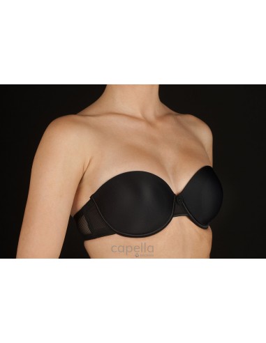 Sujetador sin tirantes con aros y...