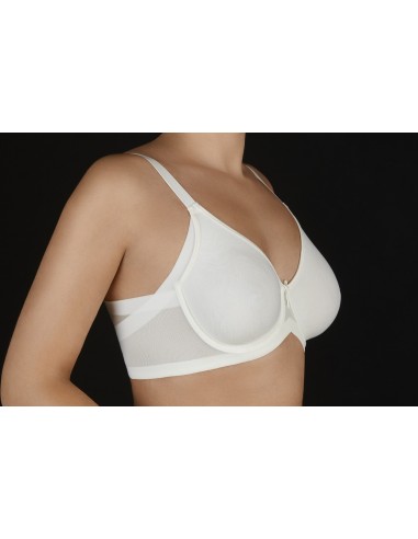 Sujetador con aros y sin relleno...