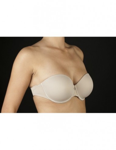 Sujetador con aro, relleno y espalda...